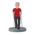 Stock Body Work and Casual Male Crutches bobblehead
